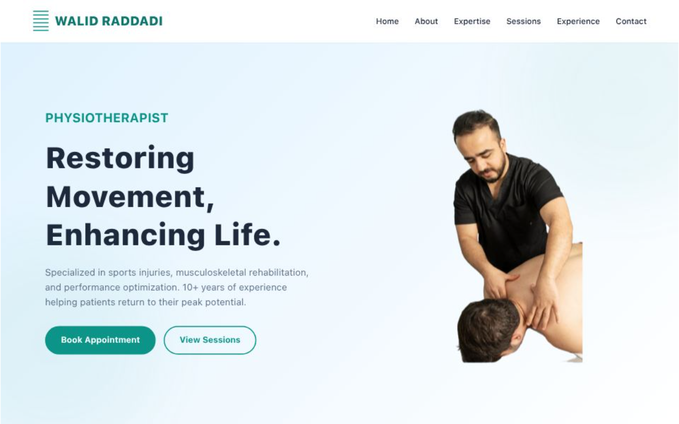 Walid Raddadi Portfolio